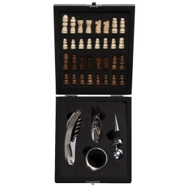 Kit Vinho Xadrez 4 pe�as - Eco12046