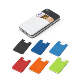 Porta cart�es para celular em silicone - Eco93320SP