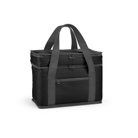 Sacola t�rmica em poli�ster reciclado 600D com isolamento em PEVA 9.5 L - Eco92346SP