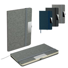 Caderno A5 com capa RPET - EcoCAD150S