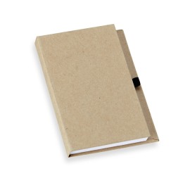 Bloco de Anota��es em Kraft com Porta Caneta - Eco14835