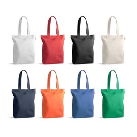 Sacola em 70% algod�o reciclado e 30% poli�ster reciclado (220g/m�) sem tingimento - Eco92371SP