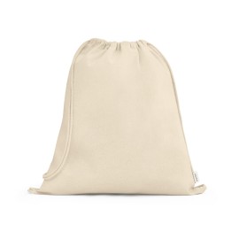 Sacola tipo mochila em 100% algod�o reciclado (180 g/m�) - Eco92374SP