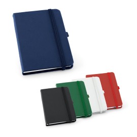 Caderno A6 de capa dura em c.sint�tico com p�ginas pautadas - Eco93721SP