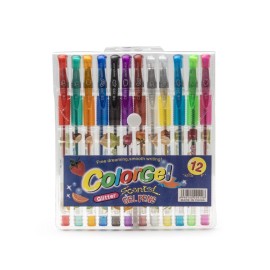 Kit Canetas Gel 12 cores - EcoP$CB205-12