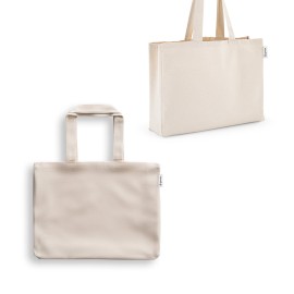 Sacola em 50% algod�o, 30% algod�o reciclado e 20% poli�ster reciclado (220 g/m�) - Eco92330
