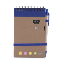 Mini caderno A6 com caneta - EcoBL037