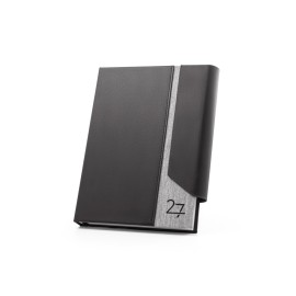 Agenda A5 em PU (58% reciclado) e PET reciclado (100% rPET) 300D - Eco66214SP