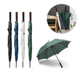 Guarda-chuva em 100% poli�ster reciclado pongee 190T com abertura autom�tica - Eco99149SP