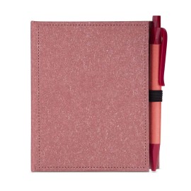 Mini Caderno A6 com caneta (13x11cm) - EcoBL024
