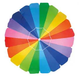Guarda-Sol 2,20m de Poli�ster Rainbow Alum�nio - Eco003731